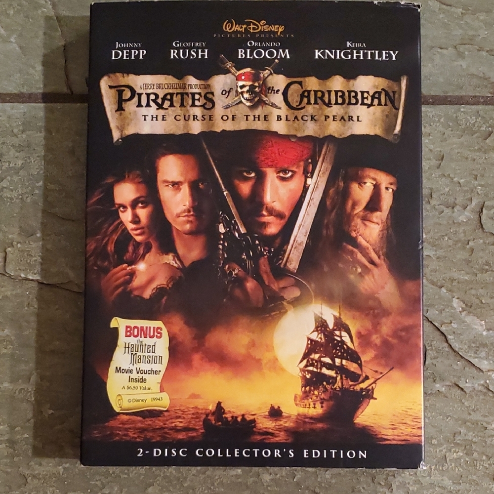 Pirates Of The Caribbean 2 Disc Set